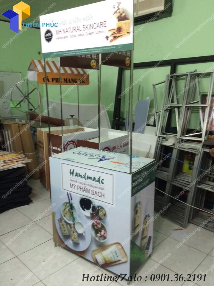 booth sampling giá rẻ