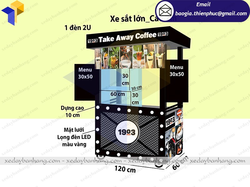 xe cafe lưu động