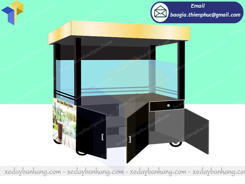 mua xe trà sữa đài loan