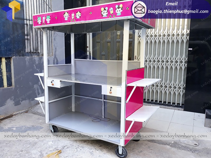 quầy bán trà sữa đẹp