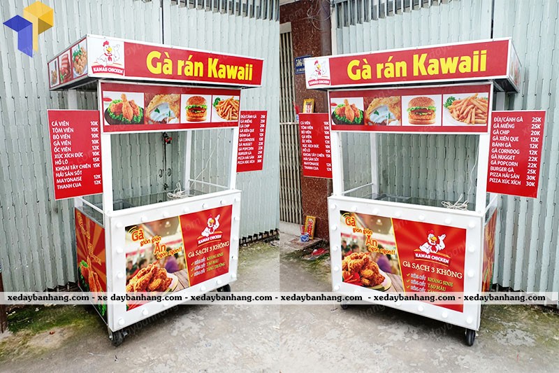 bán xe gà rán