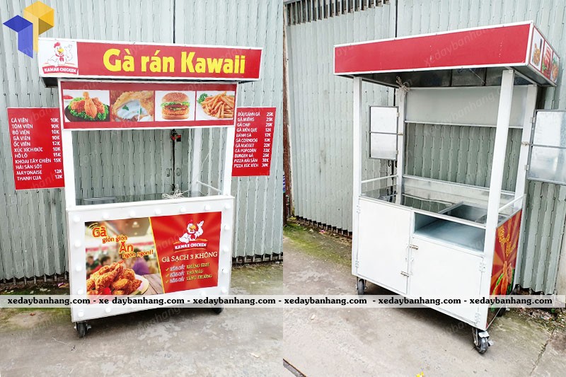 xưởng sản xuất xe gà rán
