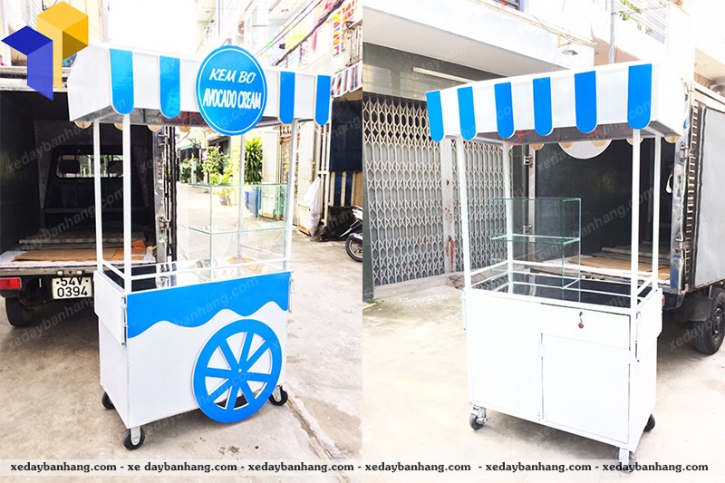 xe bán bánh thức ăn nhanh