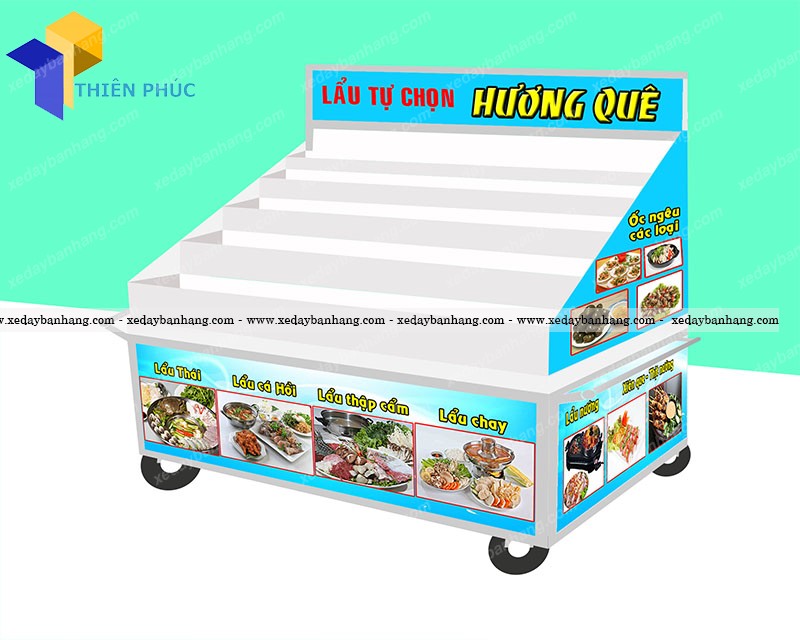 xe bán lẩu tự chọn