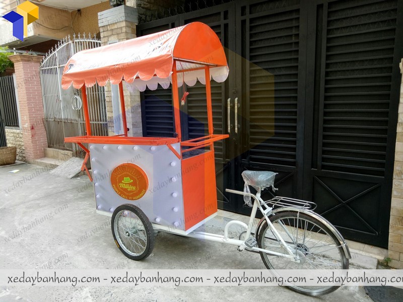 bán xe đạp bán trà sữa