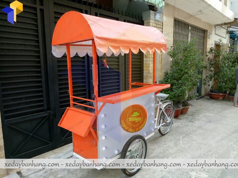 cung cấp xe đạp bán trà sữa