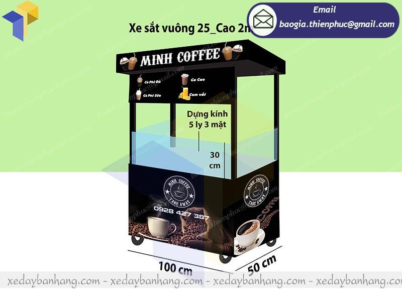 mua xe bán cafe