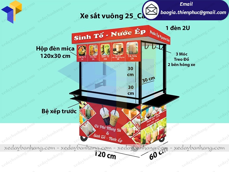 giá xe sinh tố
