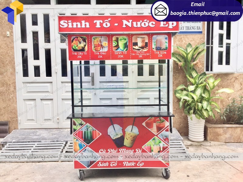 xe bán sinh tố hcm