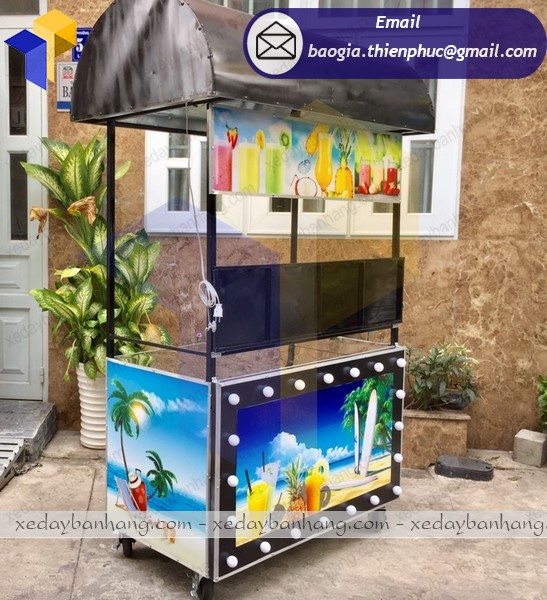 giá xe bán sinh tố nước ép