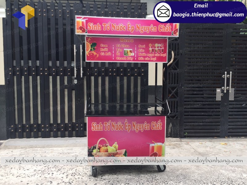 mua xe bán sinh tố nước ép
