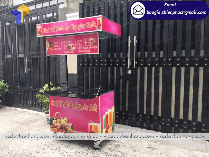 xe bán sinh tố nước ép giá rẻ