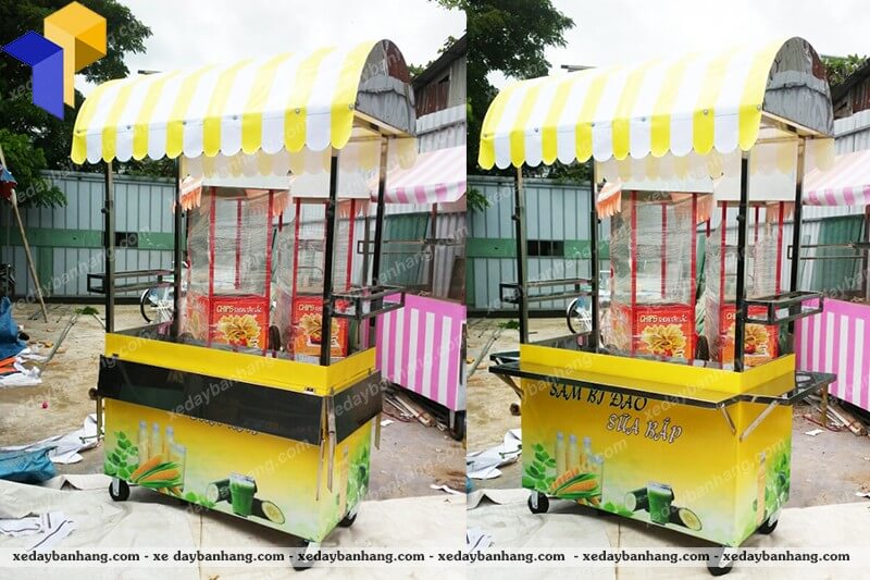 xe nước sâm sữa bắp