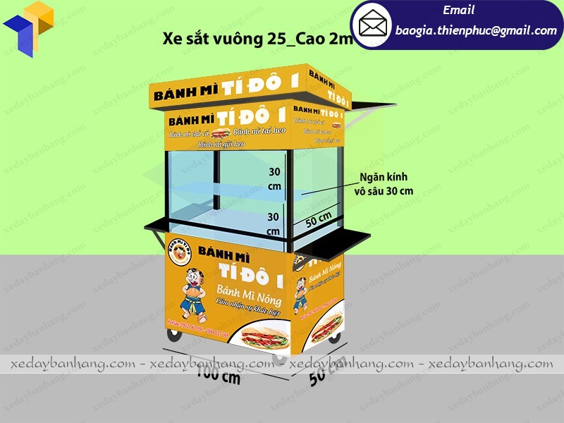 mua xe bánh mì ở đâu