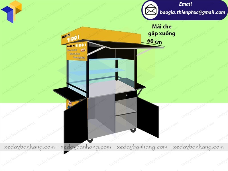 thiết kế xe bánh mì
