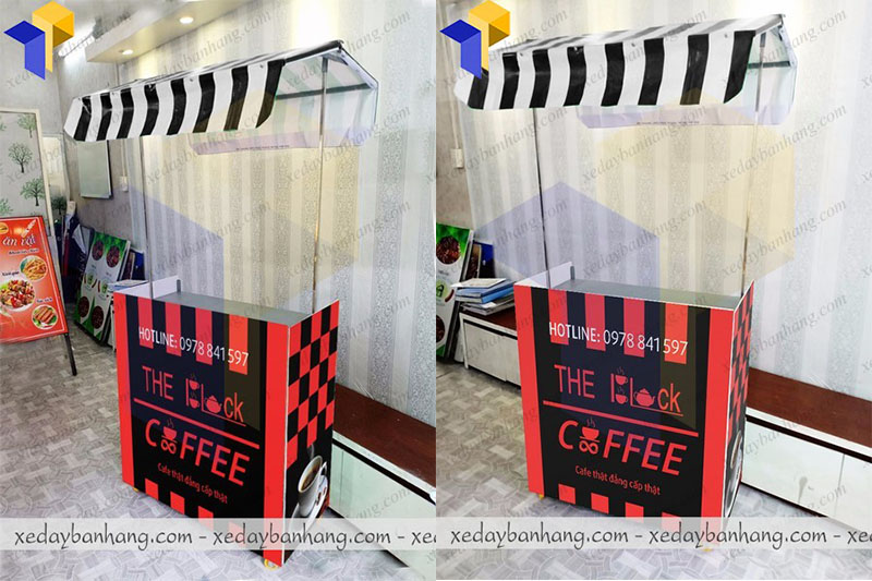 quầy cafe lắp ráp