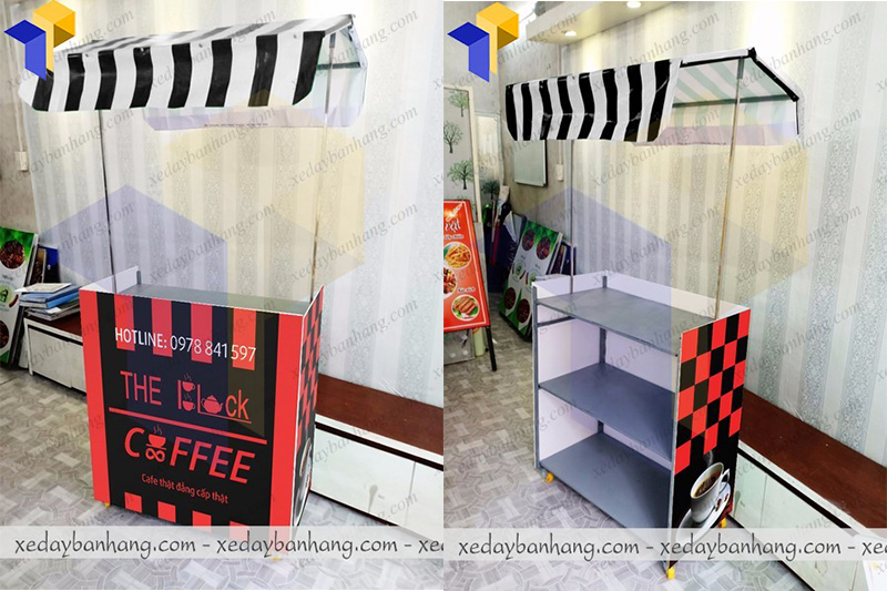 tủ cafe lắp ráp