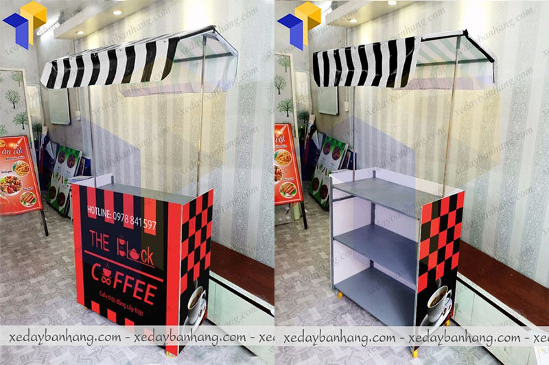 xe bán cafe lưu động