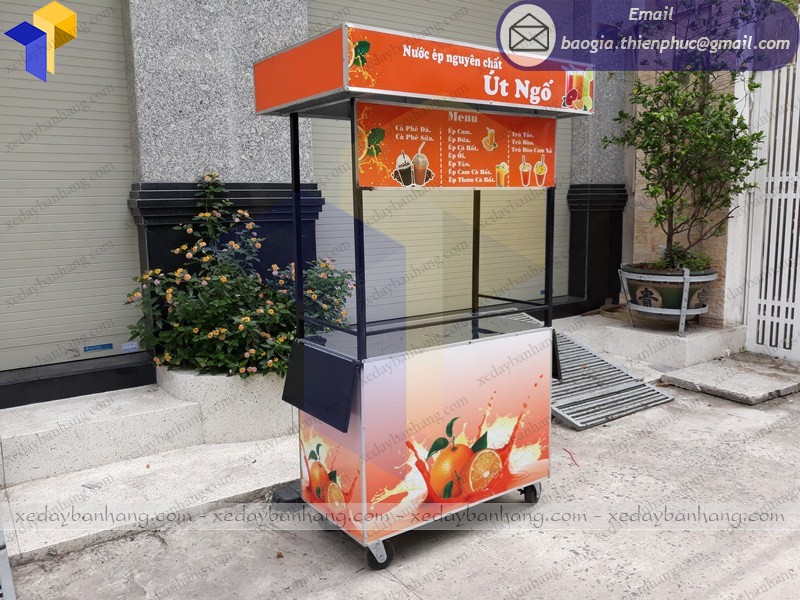 xe bán nước cam