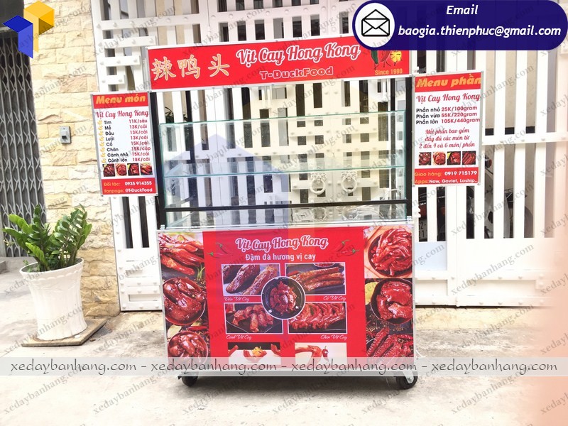 đóng xe thức ăn nhanh