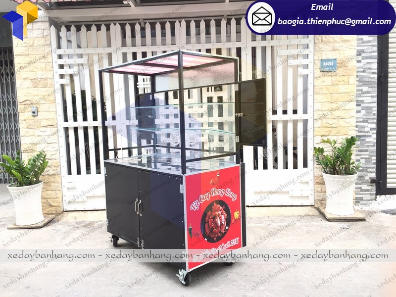 thiết kế xe thức ăn nhanh