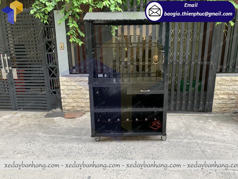 xe gỗ bán nước giá rẻ