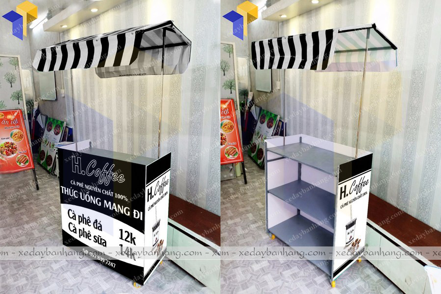cung cấp xe bán cafe mini