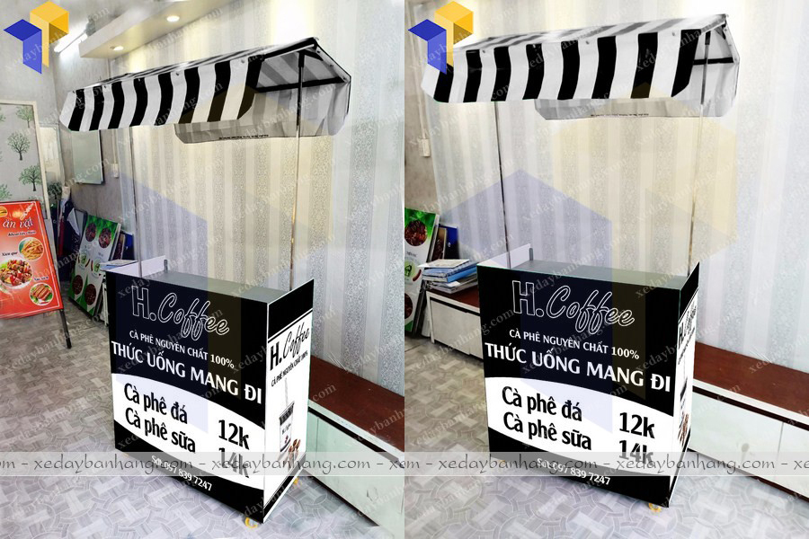 xe lắp ráp bán cafe giá rẻ