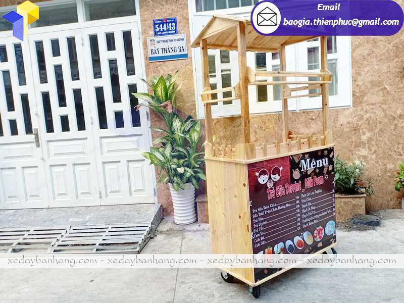 xưởng sản xuất xe bán trà sữa giá rẻ