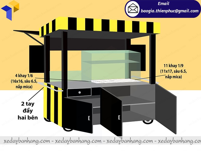 quầy bán trà sữa đẹp