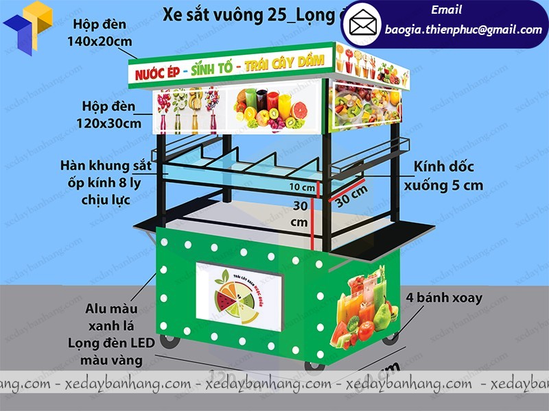 tủ sinh tố nước ép giá rẻ 