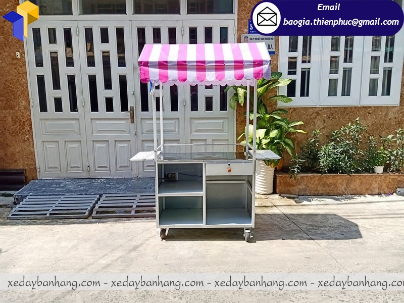 đóng tủ trà sữa giá rẻ