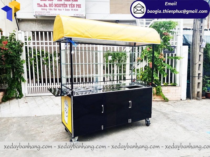 xe bán thức ăn vặt giá rẻ 