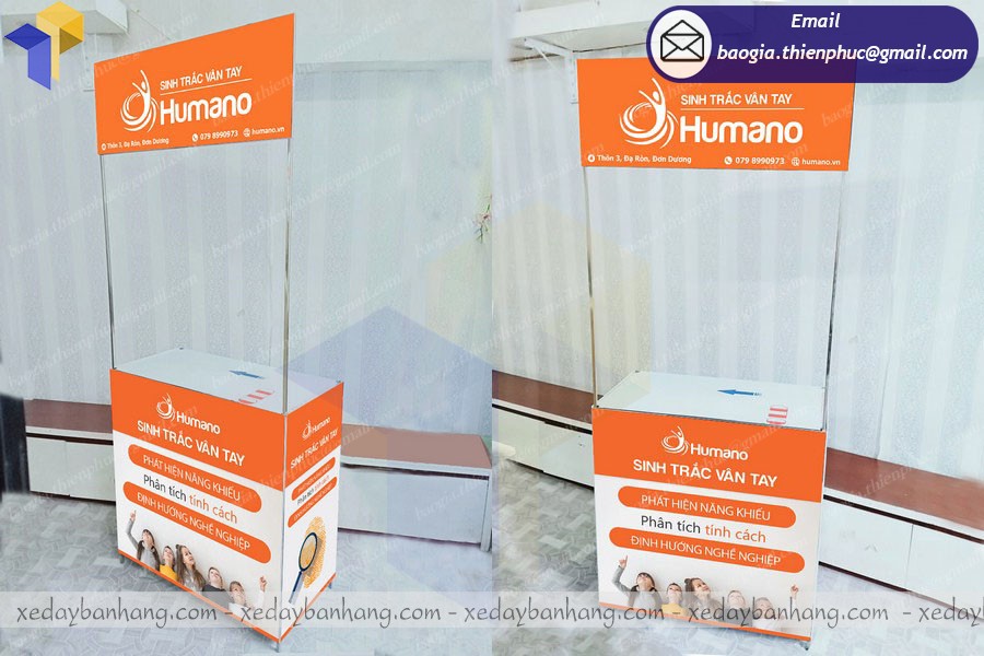 quầy bán hàng di động humano 