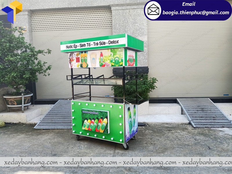 quầy bán sinh tố giá rẻ