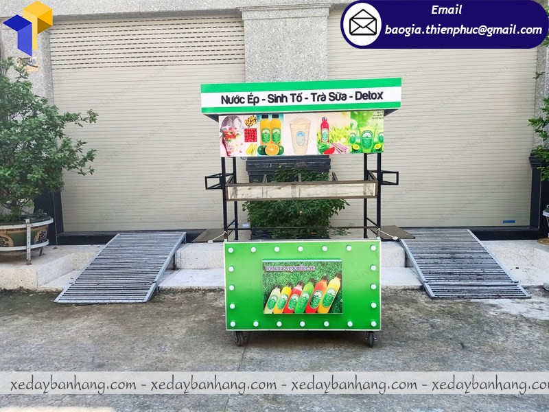 thiết kế xe nước ép 