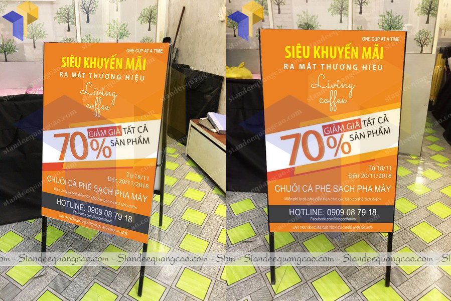 mua standee ở đâu