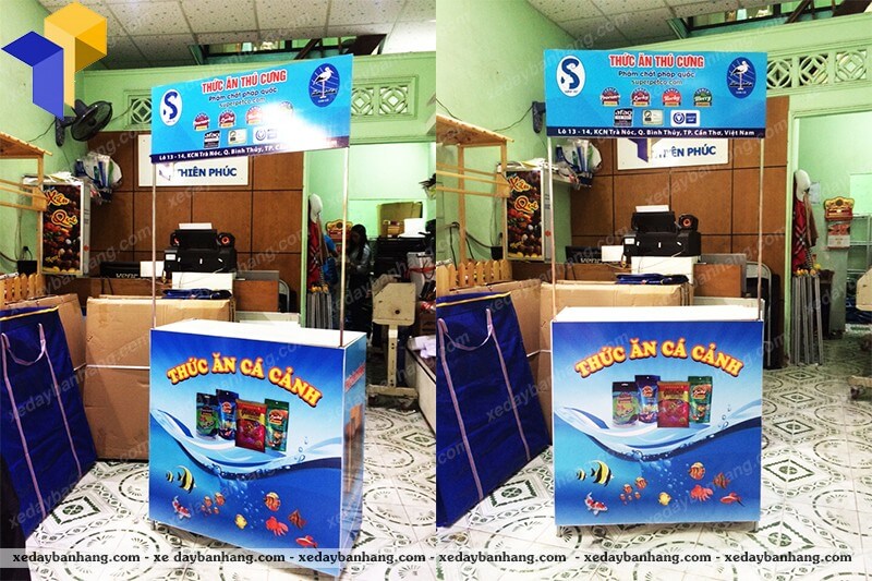 booth sampling lưu động giá rẻ hcm