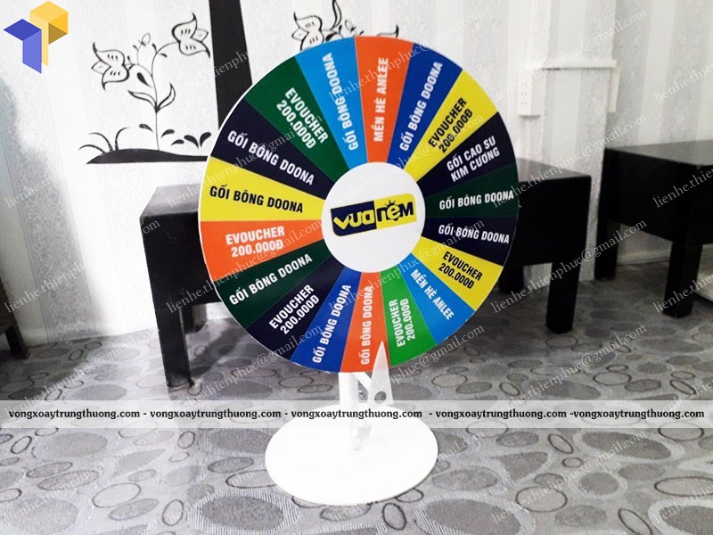 vòng xoay để bàn đẹp