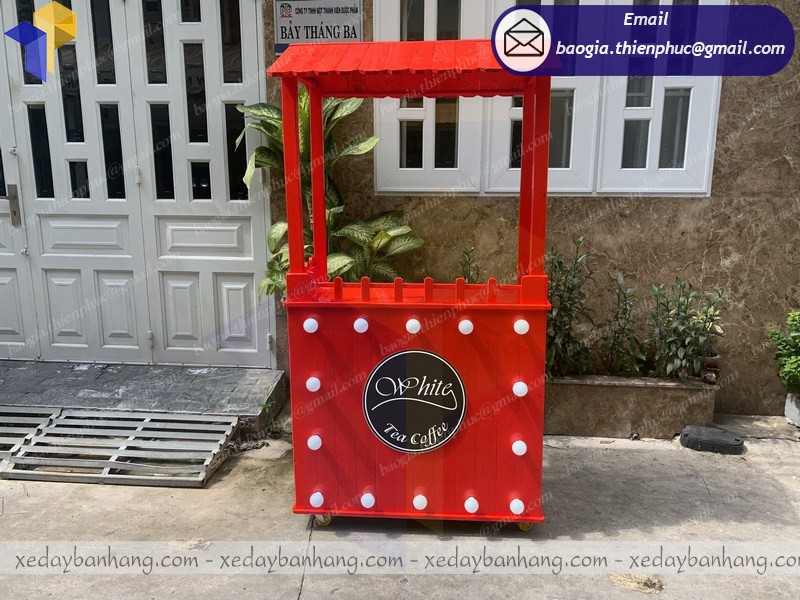 xe gỗ bán cafe mua ở đâu 