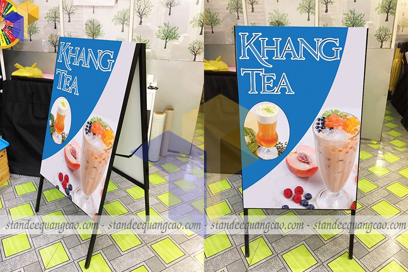 khung chữ a chân xếp