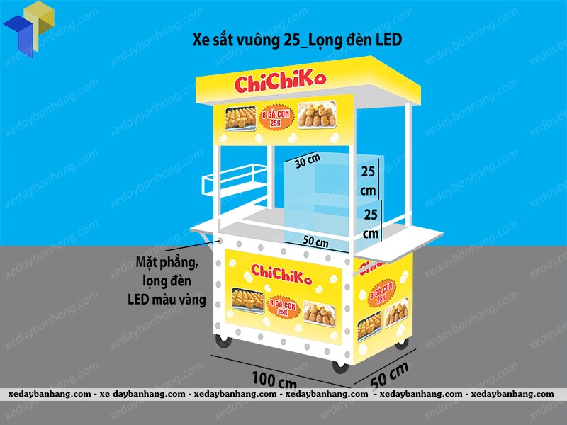 hình thiết kế xe bán thức ăn
