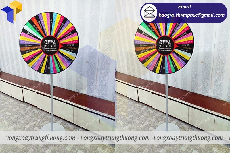 làm vòng quay may mắn