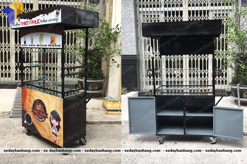 xe bán cafe mang đi 