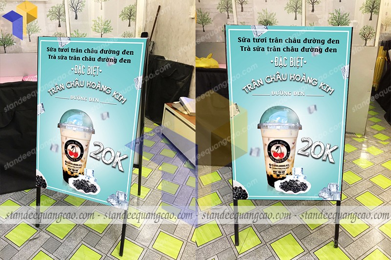 standee chữ a 