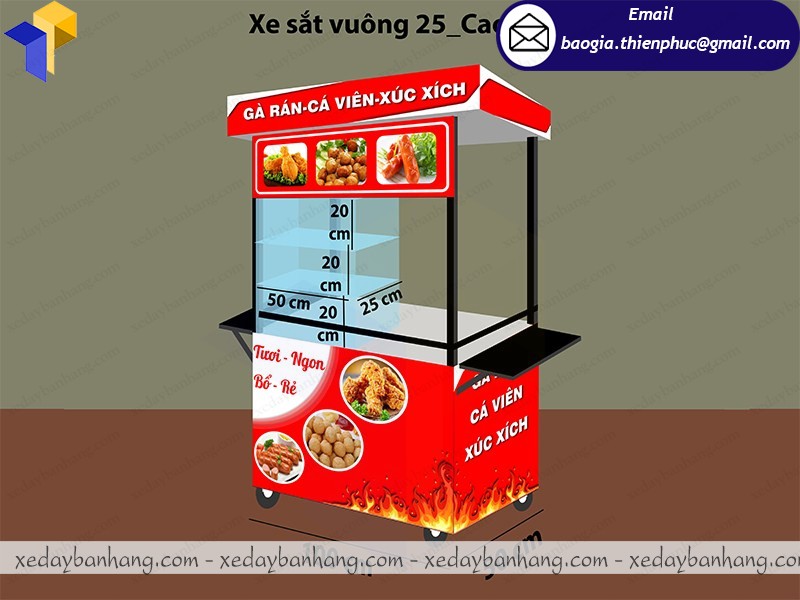 hình thiết kế xe gà rán