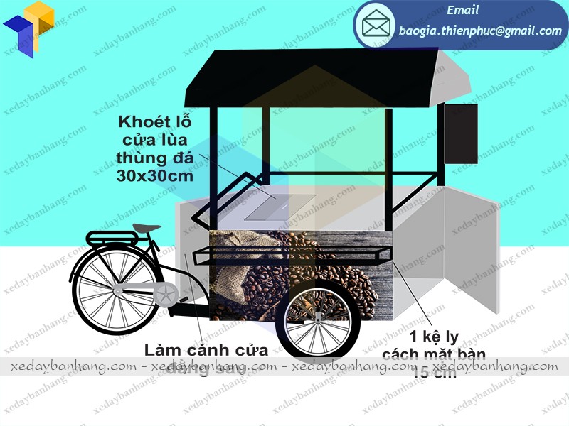 mua xe bike coffee ở đâu