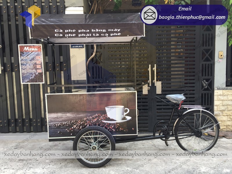 xe đạp bán hàng lưu động