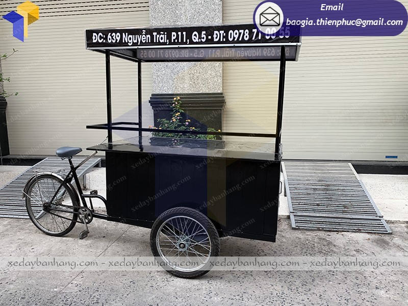 xe coffee bike lưu động