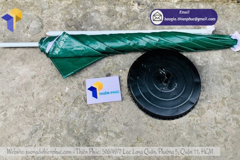 Xưởng sản xuất ô dù quảng cáo ngoài trời in logo giá rẻ chuyên nghiệp